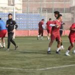 मैत्रीपूर्ण  खेल्न नेपाली राष्ट्रिय फुटबल टीम बन्द प्रशिक्षणमा व्यस्त